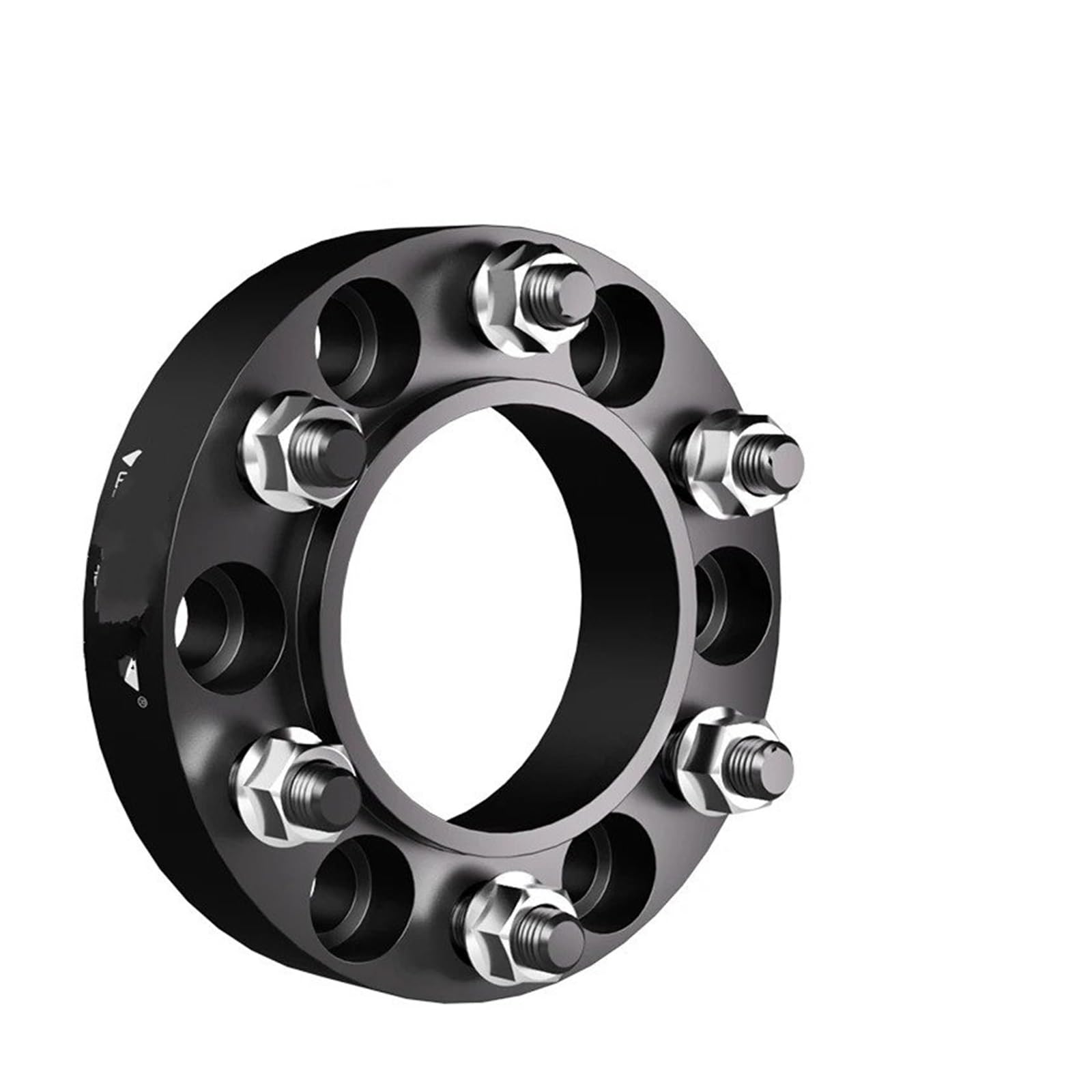 Spurverbreiterung Für Cadillac Für XT6 Flansch Plate15/20/25/30/35mm 2/4 Stücke 6x120 CB 66,9mm M14x 1,5 Hub Centric Schwarz Geschmiedet Rad Spacer Spurverbreiterungen Distanzscheiben(4pcs 30mm) von Awqmx