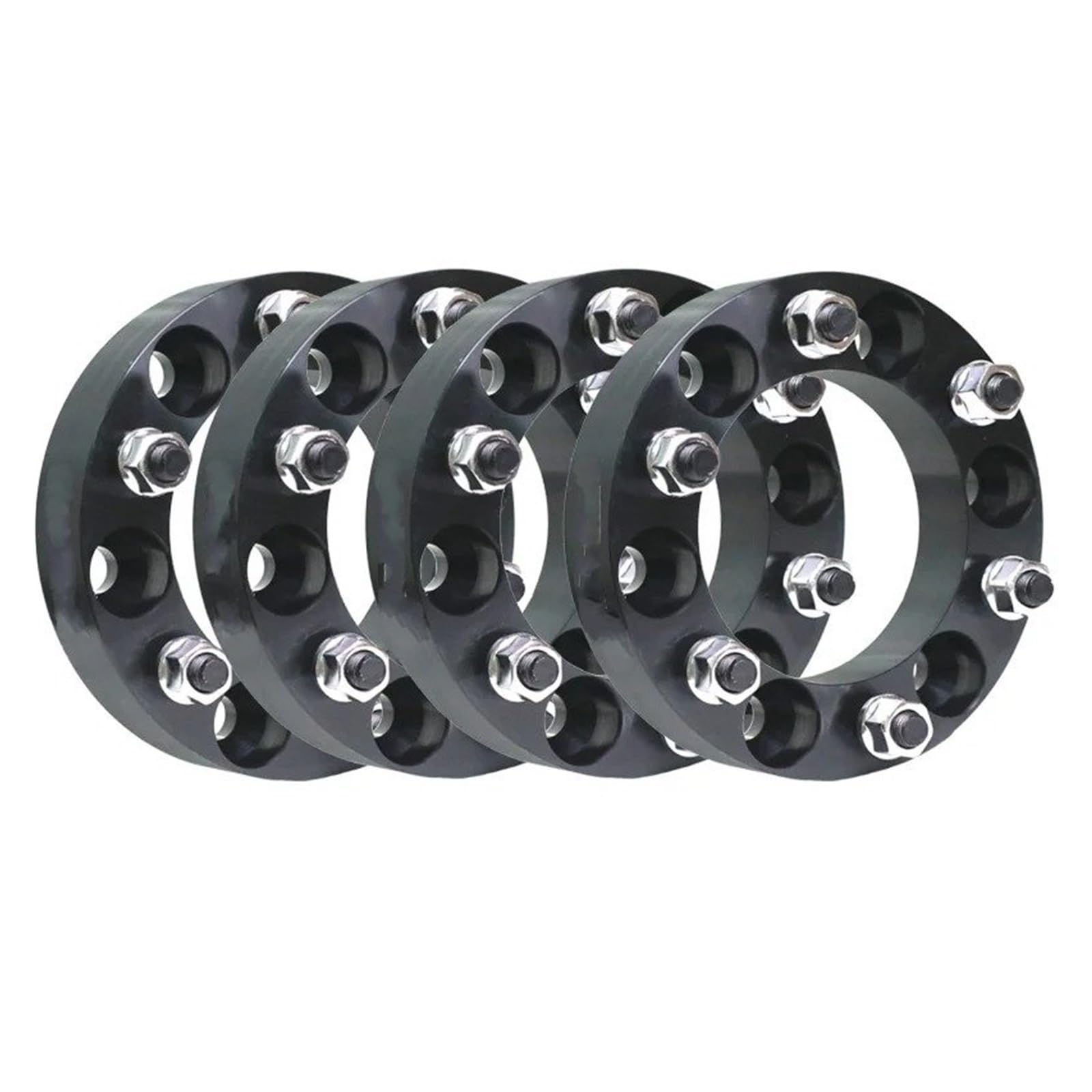 Spurverbreiterung Für Changan Für F70 Blauwal Flanschplatte T6-7075 Spurverbreiterungen Aluminiumnabe Verbreiterter Adapter 4 STÜCKE 6x139,7 Spurverbreiterungen Distanzscheiben(4pc Black 40mm) von Awqmx