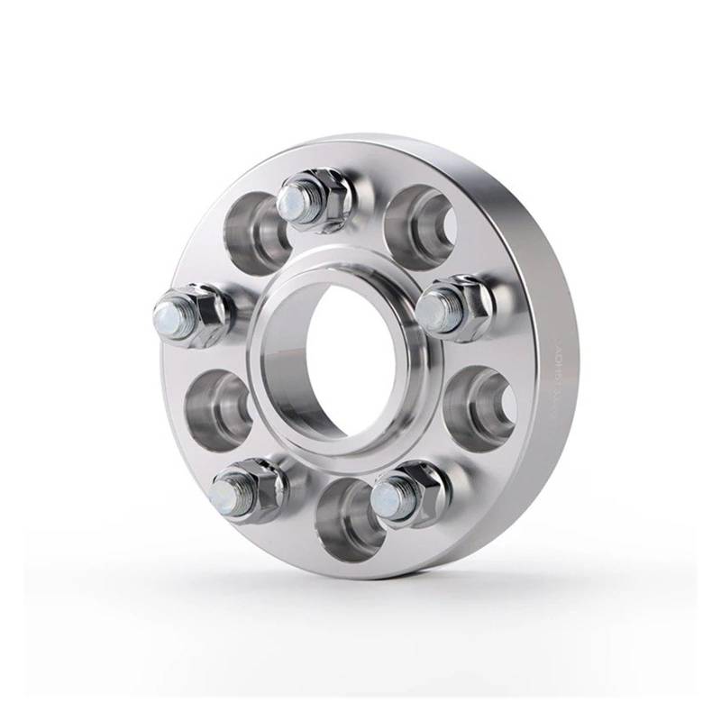 Spurverbreiterung Für Chrysler Für 300 300C 300C SRT8 Rad Adapter 1 Stück PCD 5x115 CB 71,6mm Spurverbreiterungen Spurverbreiterungen Distanzscheiben(1PC Silver 25mm) von Awqmx