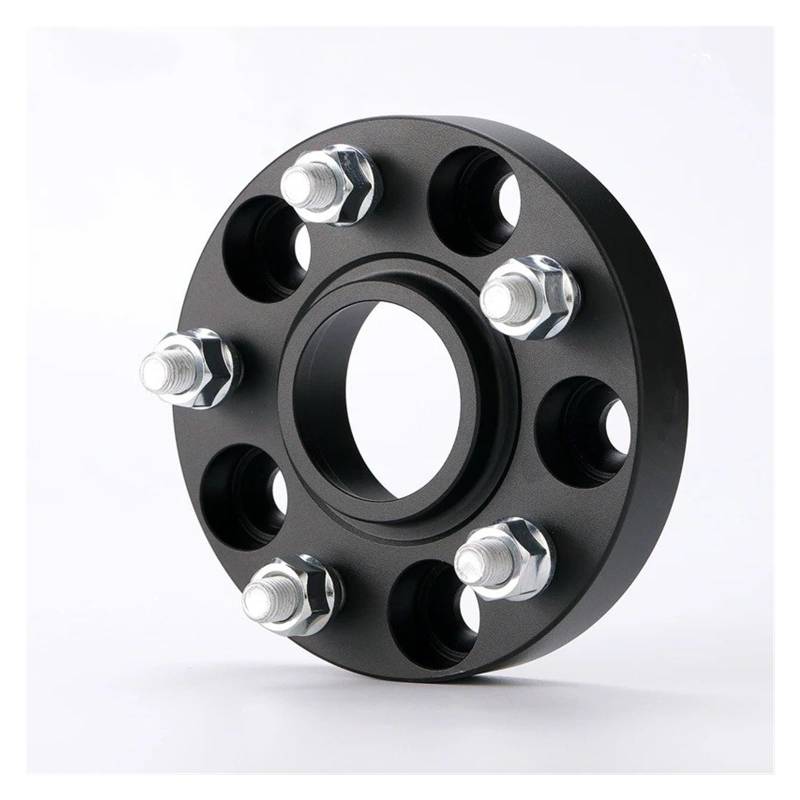 Spurverbreiterung Für Dodge Für Challenger Rad Adapter 1 Stück PCD 5x115 CB 71,6mm Spurverbreiterungen Spurverbreiterungen Distanzscheiben(1PC Black 15mm) von Awqmx