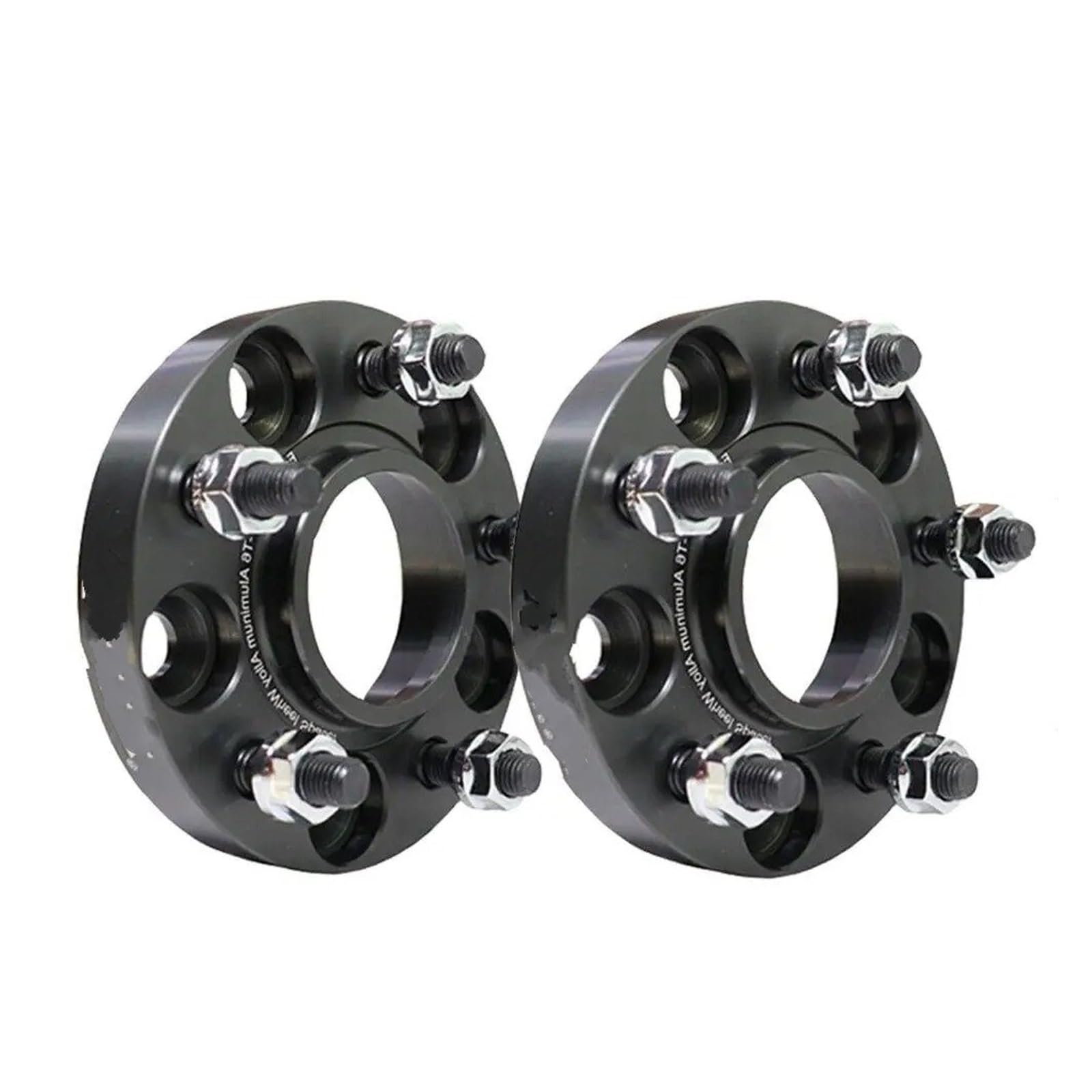 Spurverbreiterung Für Hyundai Für Genesis Für GV60 GV70 GV80 2 Stücke 5x114,3 67,1mm M14 * 1,5 Rad Spacer T6-7075 Spurverbreiterungen Distanzscheiben(2pcs Black 15mm) von Awqmx