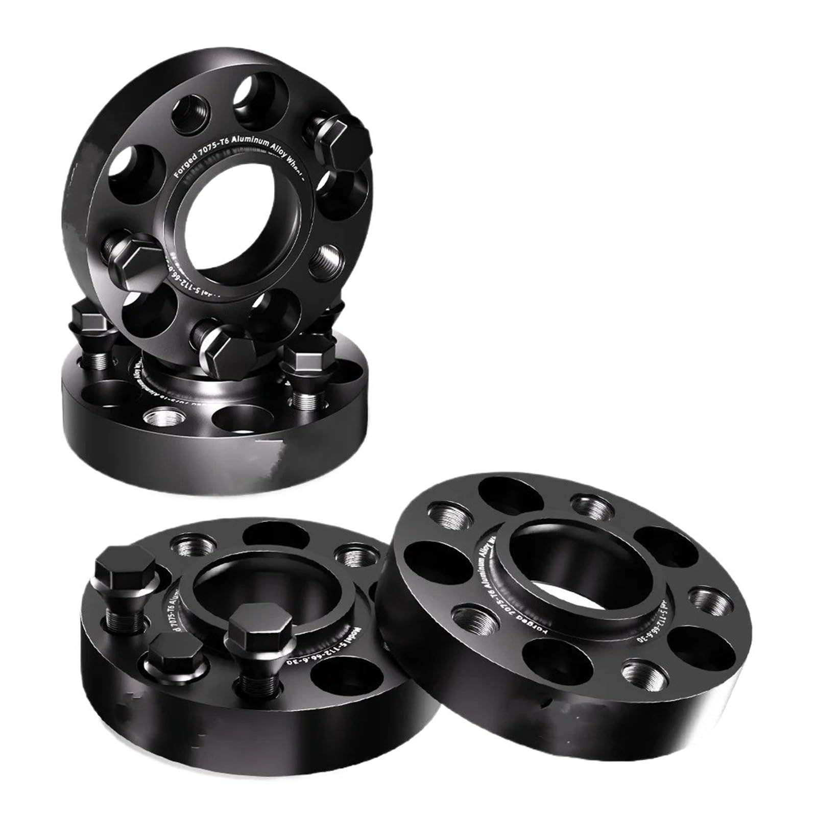 Spurverbreiterung Für Megane Flanschplatte T6-7075 Spurverbreiterungen Aluminiumlegierung Hub Verbreiterter Adapter 2/4 STÜCKE 5x114,3 66,1 M12 X 1,5 Spurverbreiterungen Distanzscheiben(2pcs 15mm) von Awqmx