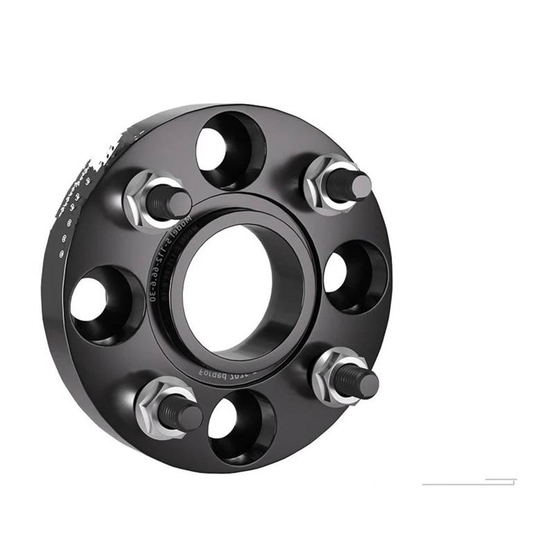 Spurverbreiterung Für Nissan Für Sunny Flansch Plate15/20/25/30/35mm 2/4 Stücke 4x100 CB60.1mm M12x1.25 Hub Centric Schwarz Geschmiedet Rad Spacer Spurverbreiterungen Distanzscheiben(2pcs 15mm) von Awqmx