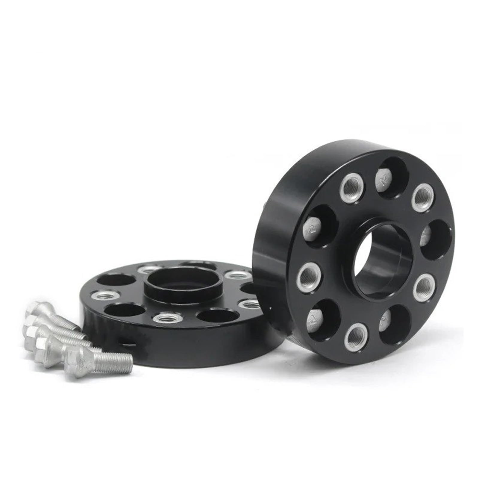 Spurverbreiterung Für PCD 5x120 Bis 5x100 5x108 5x112 5x114,3 5x130 5x139 2 Stück 20/25/30/35/40/60/100 Mm Spurverbreiterungen Umbauadapter Spurverbreiterungen Distanzscheiben(2PCS 100mm Black) von Awqmx