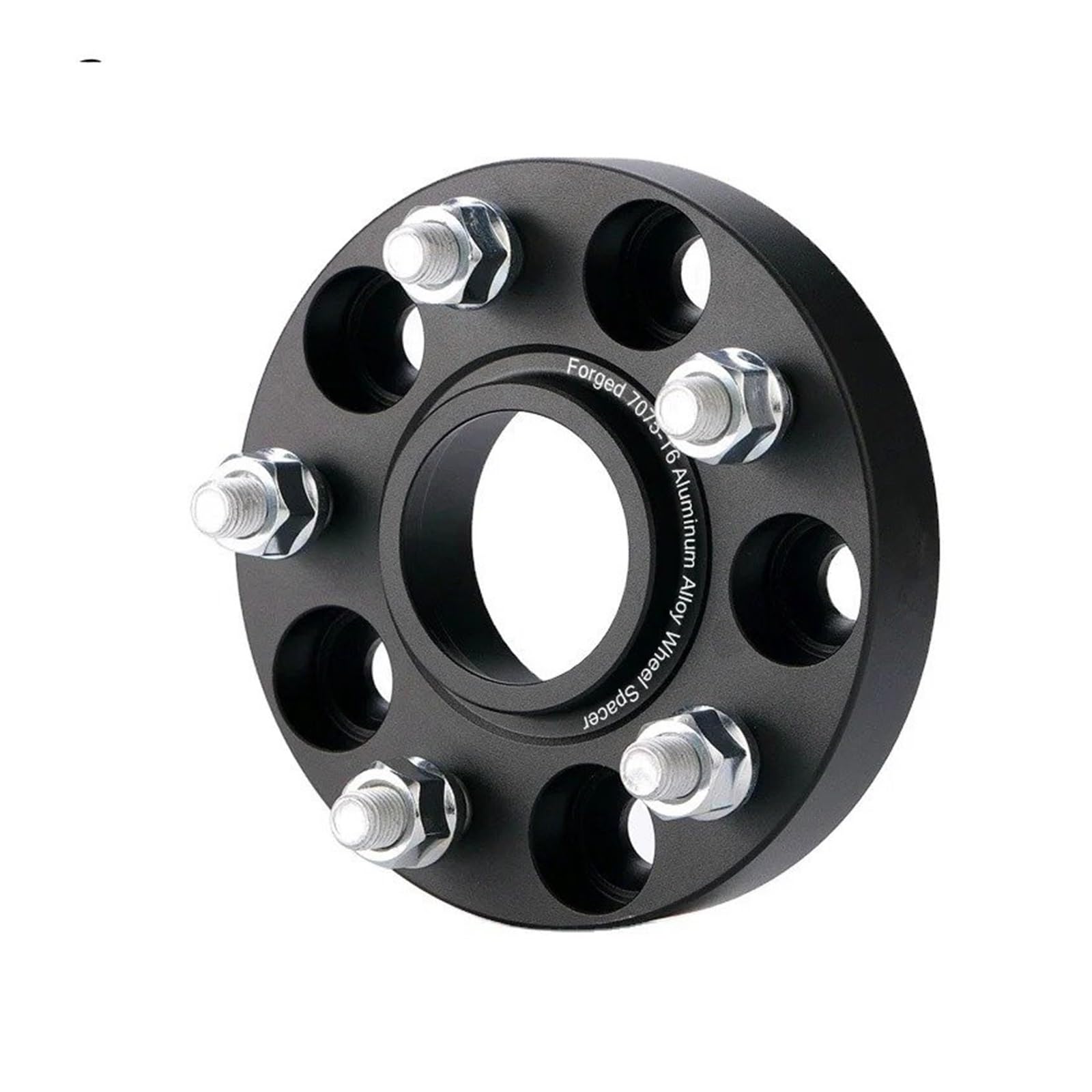 Spurverbreiterung Für Tesla Für Modell 3 Y PCD 5X114.3 CB 64.1 M14X1.5 Schwarzer Geschmiedeter Aluminium-Rad-Distanzstück-Nabenadapter 1 Stück Spurverbreiterungen Distanzscheiben(1PC Black 30mm) von Awqmx