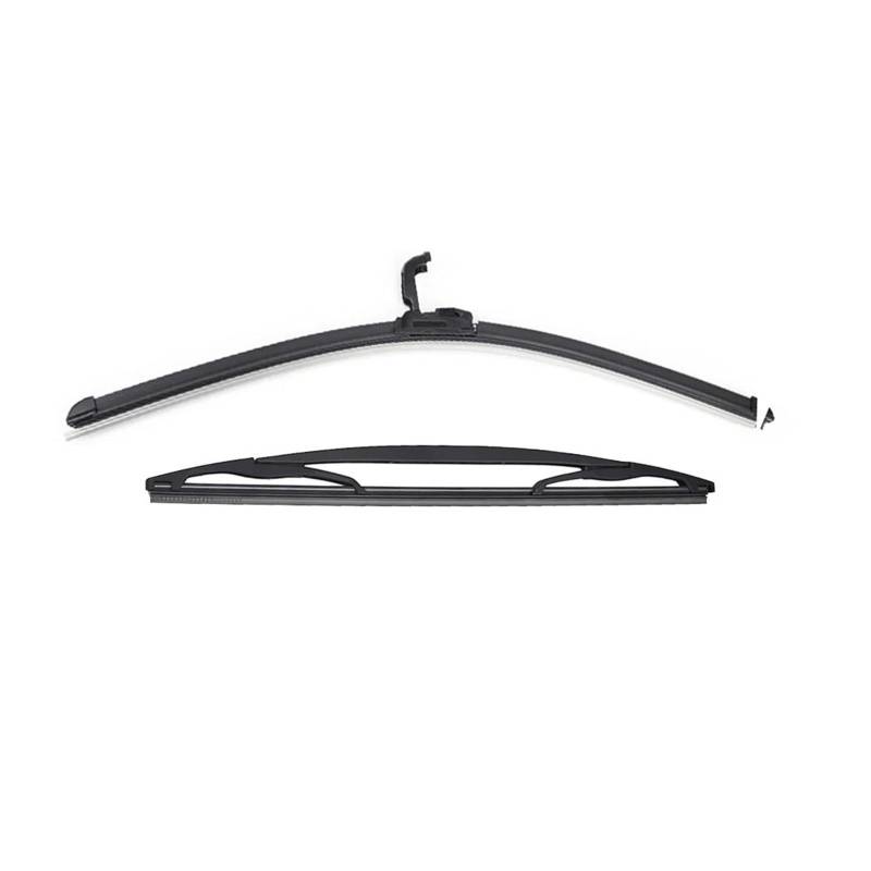 Wischerblatt Für Citroen C1 MK1 2005-2014 Windschutzscheibe Windschutzscheibe Fenster Autobürsten 26"+12" Wischer Vorne Und Hinten Wischerblätter Set Kit Scheibenwischer Wischblatt von Awqmx