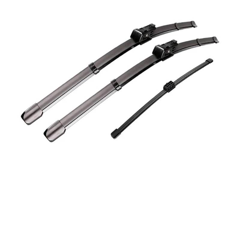 Wischerblatt Für Geely Für Coolray Für Proton X50 2018-2023 Windschutzscheibe Windschutzscheibe Zurück Fenster Washer Vorne Hinten Wischer Klingen Set Scheibenwischer Wischblatt(LHD Front Rear) von Awqmx