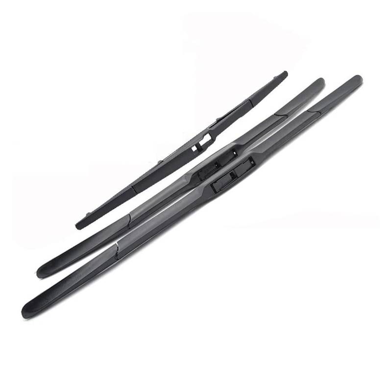 Wischerblatt Für Kia Picanto SA MK1 2004-2011 Windschutzscheiben-Fensterbürsten 22 "+ 16" + 12 "Wischer Vorne Und Hinten Wischerblätter Set Scheibenwischer Wischblatt von Awqmx