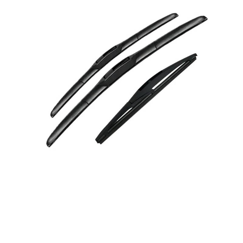 Wischerblatt Für Mazda Für CX 3 2014-2023 DK Vorne Hinten Windschutzscheibe Wischerblätter Windschutzscheibe Bürsten Fenster JU Haken Zubehör 22 "18" 10" Scheibenwischer Wischblatt(LHD) von Awqmx