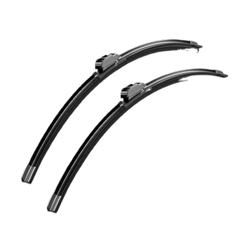 Wischerblatt Für Opel Für Insignia AB 2008-2023 Frontscheibenwischerblätter 2 Stücke Windschutzscheibenfensterzubehör Scheibenwischer Wischblatt(A 2008-2017 Black) von Awqmx