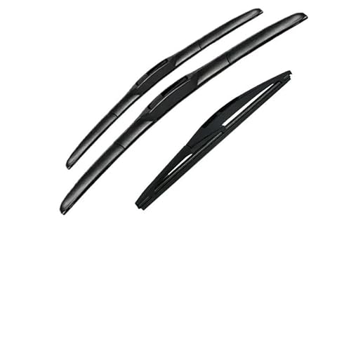 Wischerblatt Für Suzuki Für Jimny MK3 JB23 JB33 JB43 JB53 1998-2018 Set Vorne Hinten Wischer Klingen Kit Windschutzscheibe Windschutz Fenster Scheibenwischer Wischblatt(RHD) von Awqmx