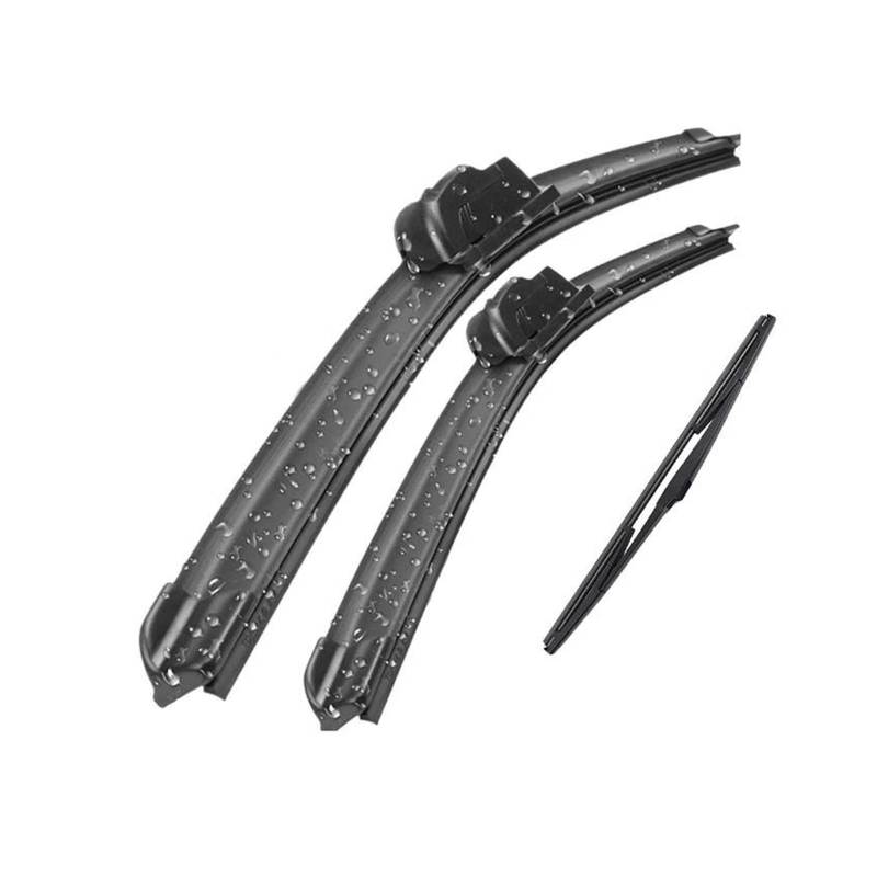 Wischerblatt Für Toyota Für Prius 2009-2015 Windschutzscheibe Windschutzscheibe Fensterbürsten 26 "+ 16" + 16 "Wischer Vorne Und Hinten Wischerblätter Set Kit Scheibenwischer Wischblatt von Awqmx