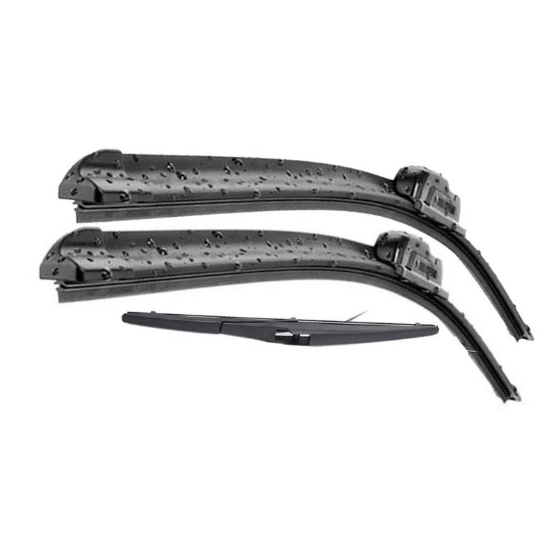 Wischerblatt Für Toyota Für RAV4 XA50 2019-2023 Windschutzscheiben-Windschutzscheiben-Fensterbürsten 26 "16" 12 "Wischer Vorne Und Hinten Wischerblätter Set Kit Scheibenwischer Wischblatt von Awqmx