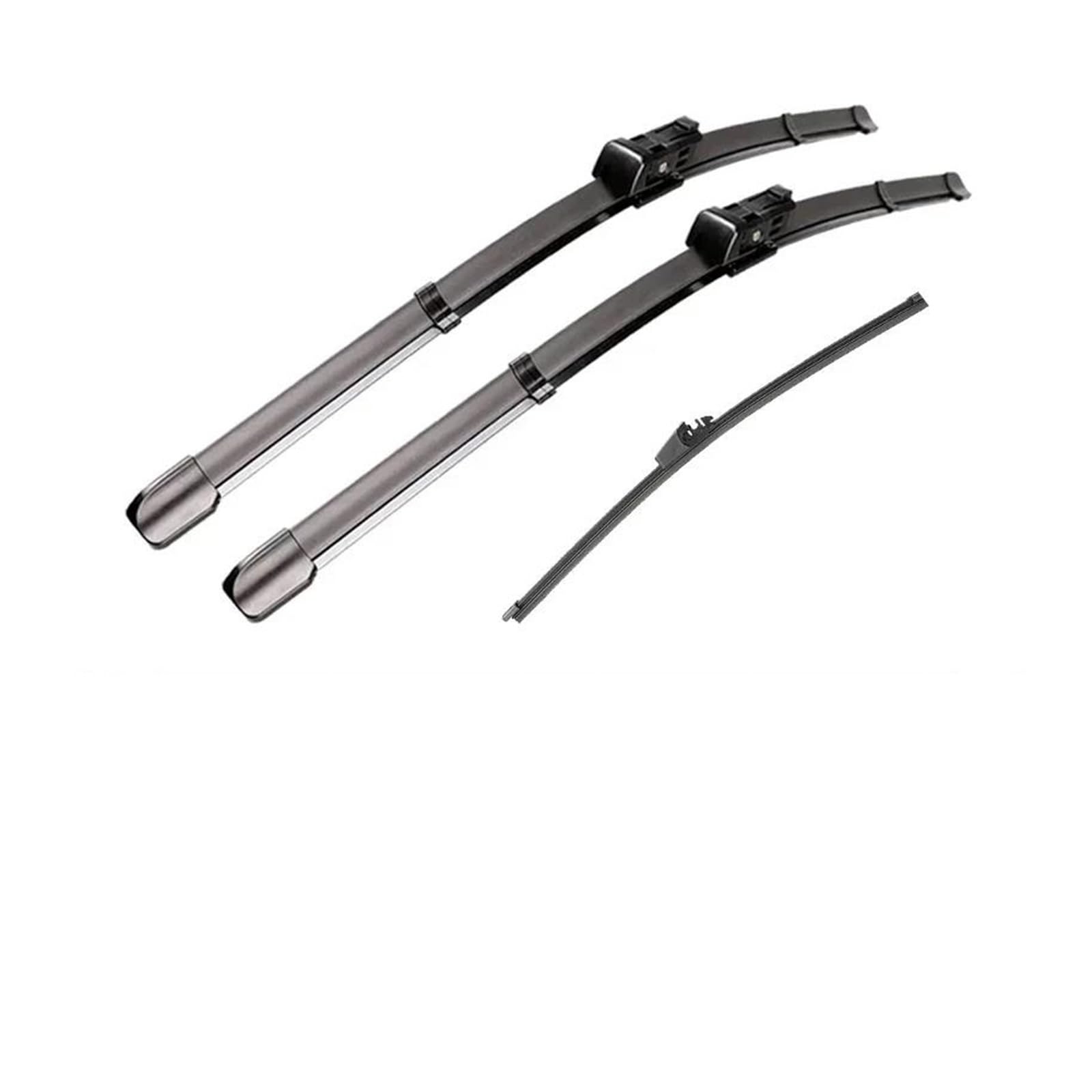 Wischerblatt Für VW Für Caddy 2K 2003-2021 Life Maxi Panel Windows Cutter Windschutzscheibe Windschutzscheibe Bürsten 2013 Vorne Hinten Wischer Klingen Scheibenwischer Wischblatt(LHD Front Rear) von Awqmx