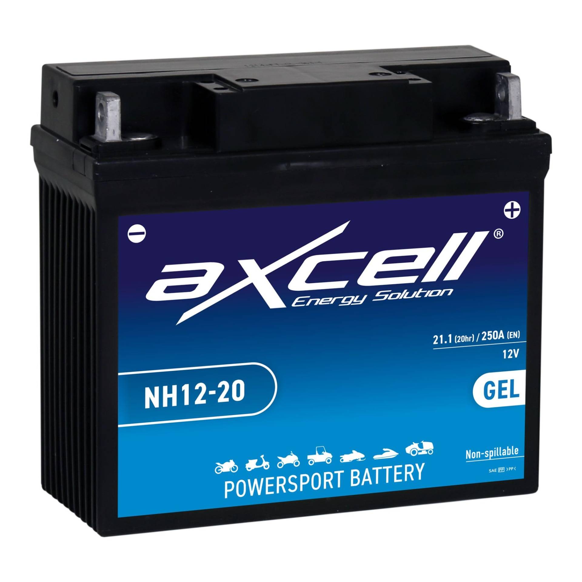 AXCELL Batterie 12V YB16AL-A2 GEL 51616 passend für Yamaha VMX 1200 V-Max 2LT 1997-1998 AXCELL Batterie 12V YB16AL-A2 GEL 51616 passend für Yamaha VMX 1200 V-Max 2LT 1997-1998 von Axcell