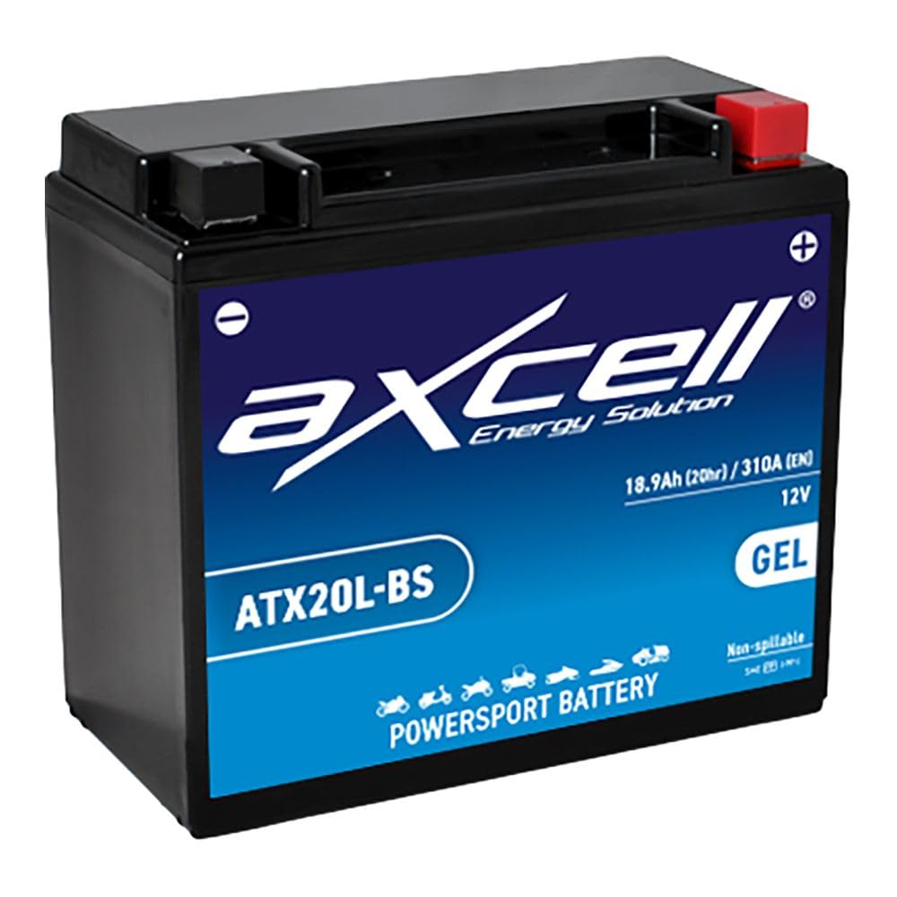 AXCELL Batterie 12V YTX20L-BS GEL 51891 passend für Honda GL 1800 Gold Wing Tour ABS SC79 2018-2024 AXCELL Batterie 12V YTX20L-BS GEL 51891 passend für Honda GL 1800 Gold Wing Tour ABS SC79 2018-2024 von Axcell