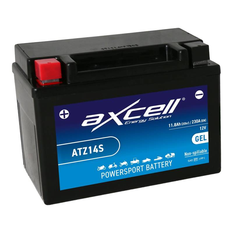 AXCELL Batterie 12V YTZ14S GEL passend für KTM 950 Adventure LC8 2003-2006 von Axcell