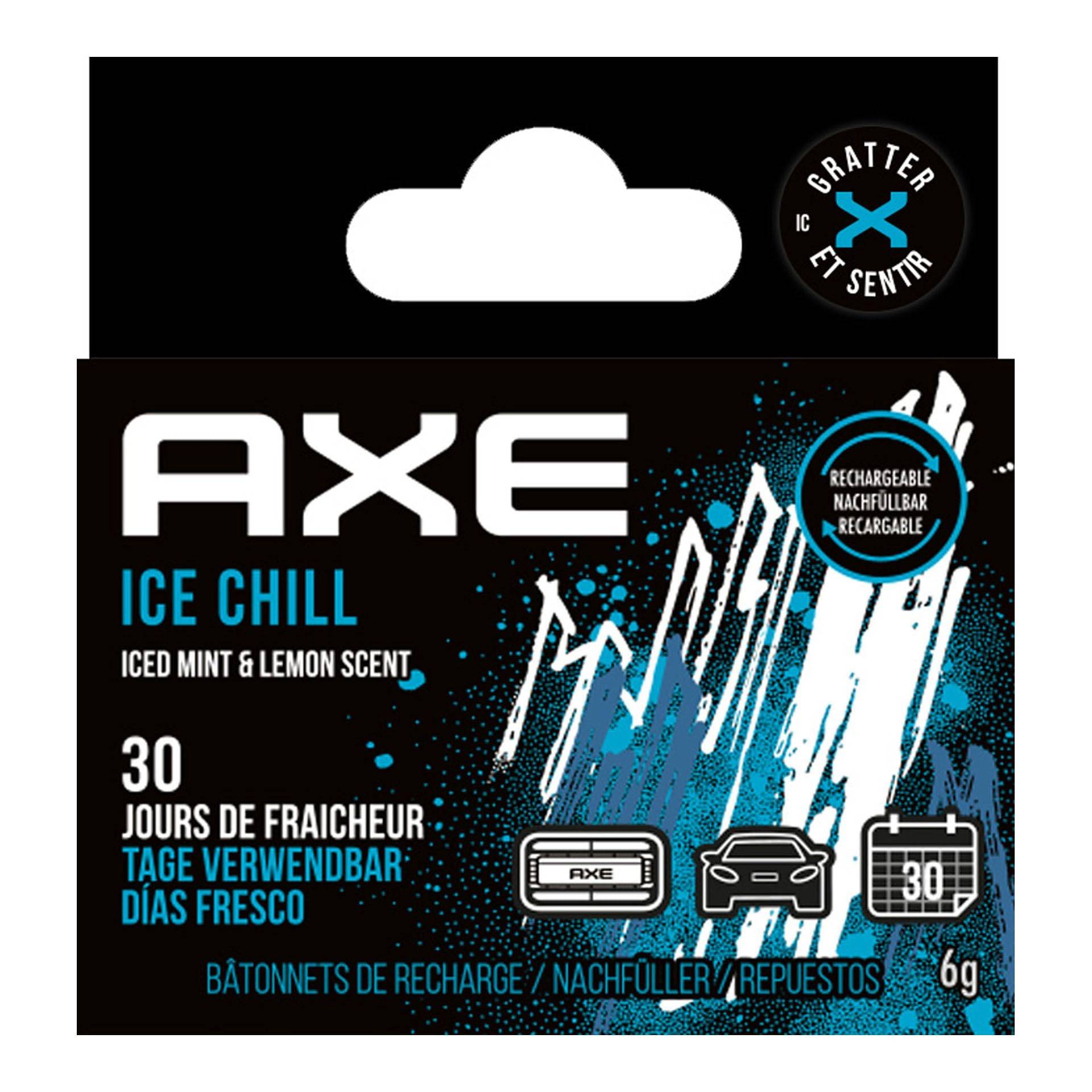 California Scents 2 RECAMBIO S AMBIENTADOR AXE ICE CHILL von Axe