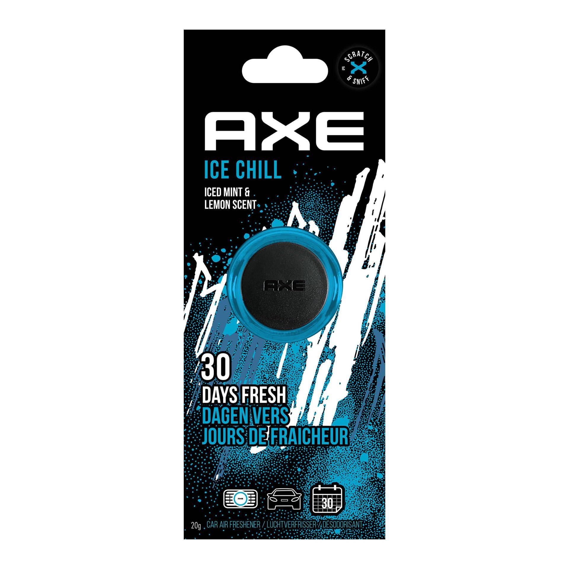 California Scents MINI AMBIENTADOR VENT AXE ICE CHILL von Axe