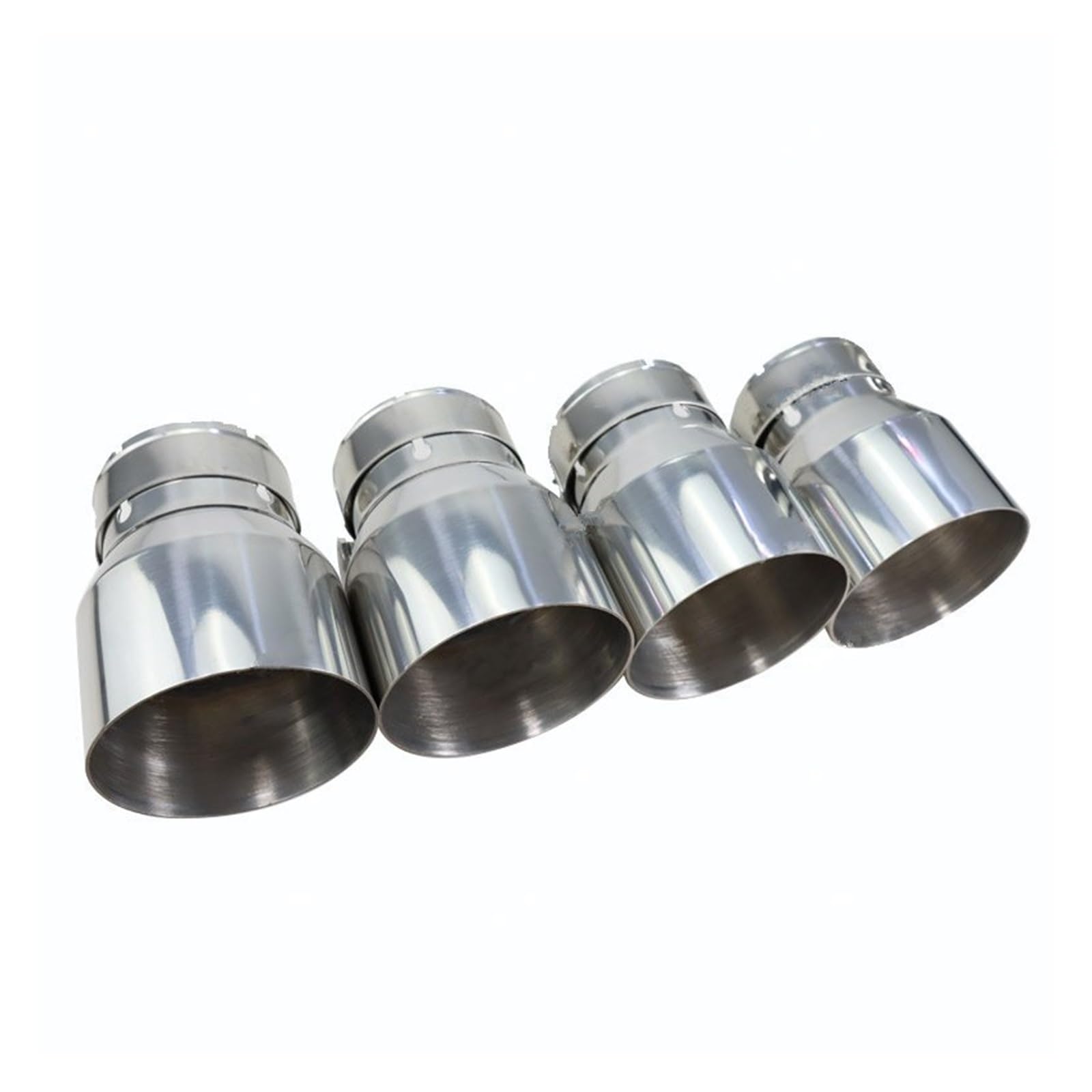 Auspuffspitze Für F87 M2 F80 M3 F82 F83 M4 Passende Schalldämpferrohre Edelstahl-Schalldämpfer-Endrohre Modifizieren Sie 4-teilige Auspuffspitzen Auspuffrohr Spitzen(Silber) von Axexnejv