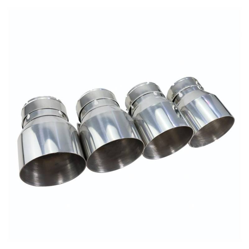 Auspuffspitze Für F87 M2 F80 M3 F82 F83 M4 Passende Schalldämpferrohre Edelstahl-Schalldämpfer-Endrohre Modifizieren Sie 4-teilige Auspuffspitzen Auspuffrohr Spitzen(Silber) von Axexnejv