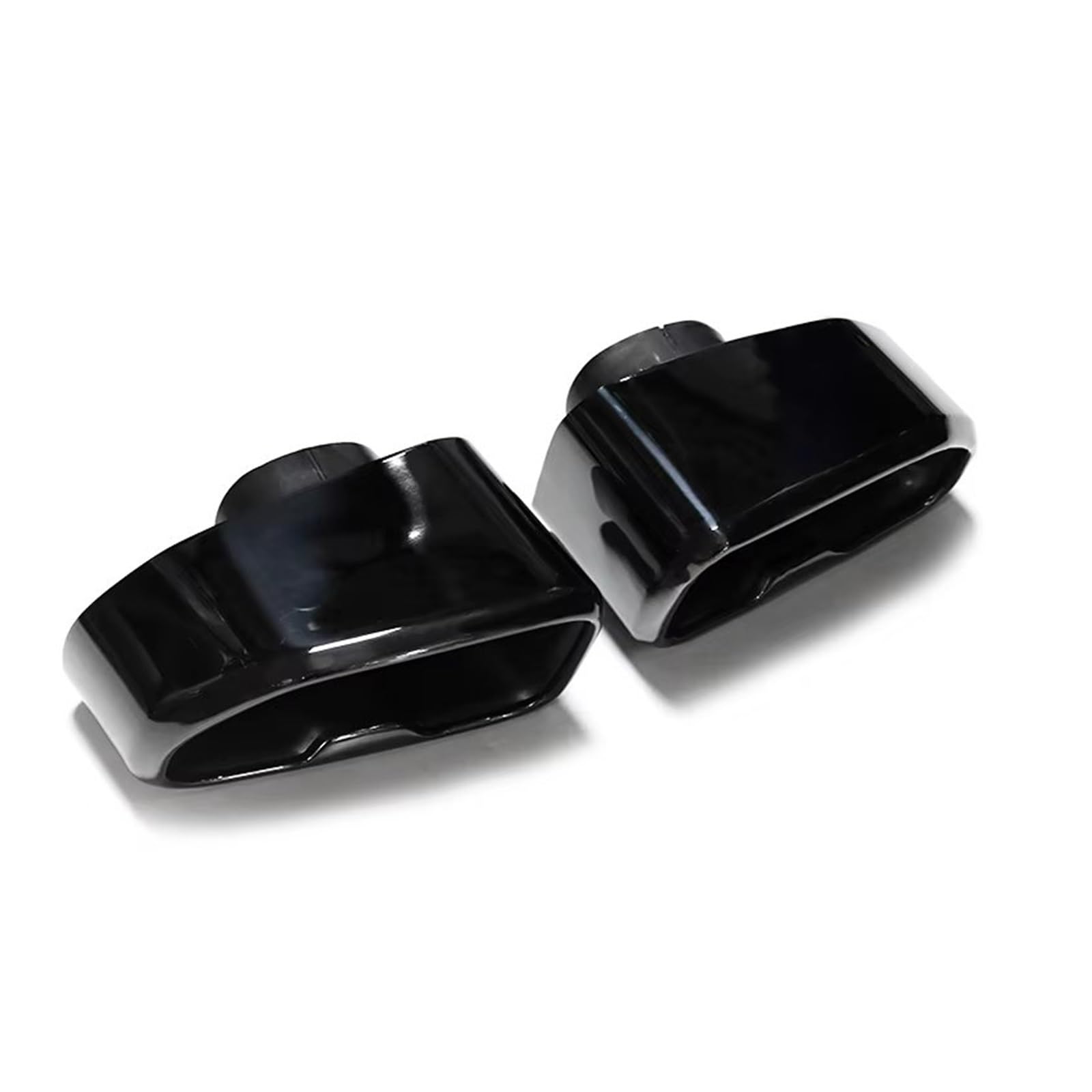 Auspuffspitze Für G01 X3 G02 X4 2018-2021 Edelstahl Schalldämpfer Spitze Auspuffrohr Quadrat Endrohr Auspuff System Auspuffrohr Spitzen(Schwarz) von Axexnejv