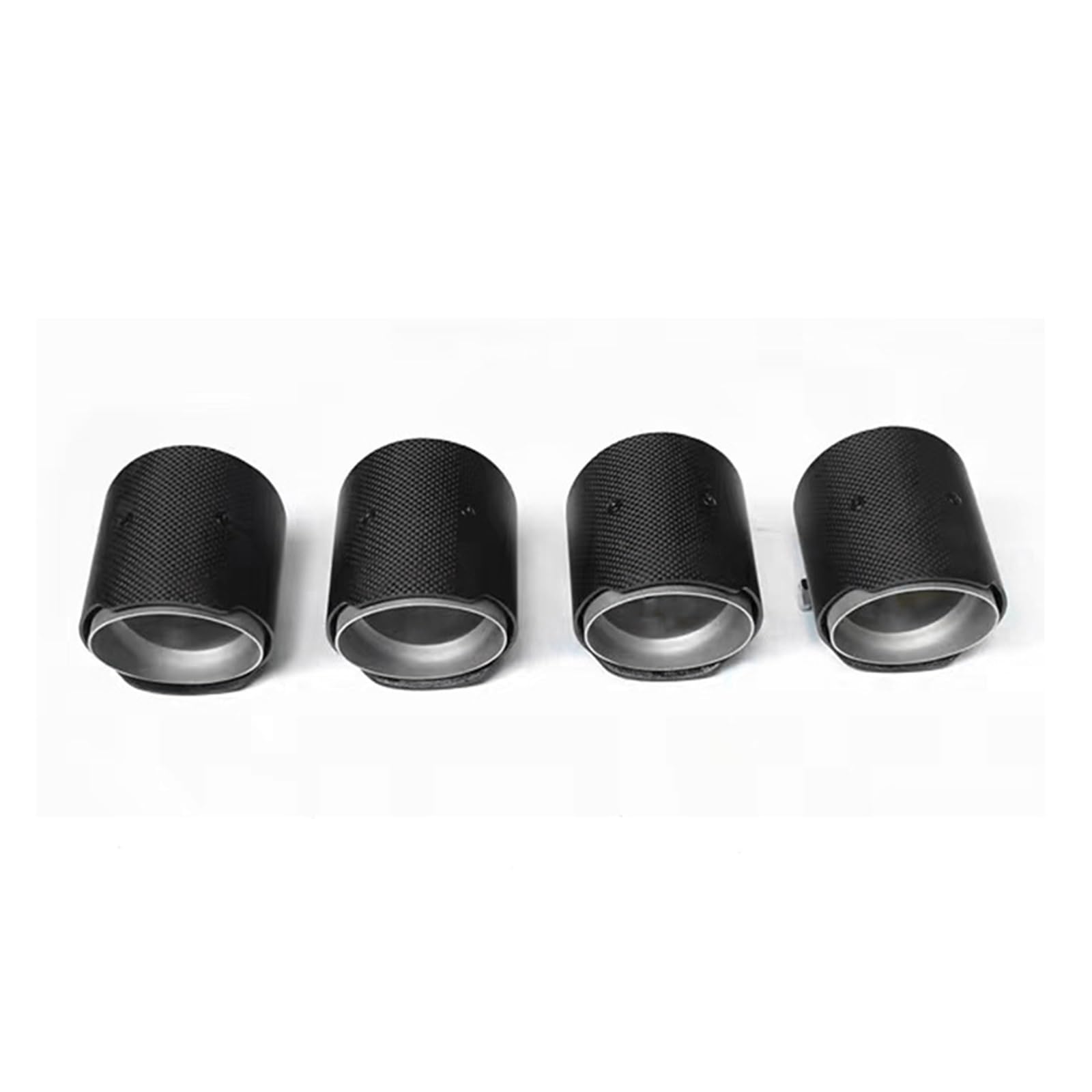 Auspuffspitze Für M2 M3 M4 Auspuffblende F80 F82 F83 F87 Tuning MP Carbonfaser-Endrohr Edelstahl-Schalldämpfer 4-teilig Auspuffrohr Spitzen(Carbon Fiber E) von Axexnejv