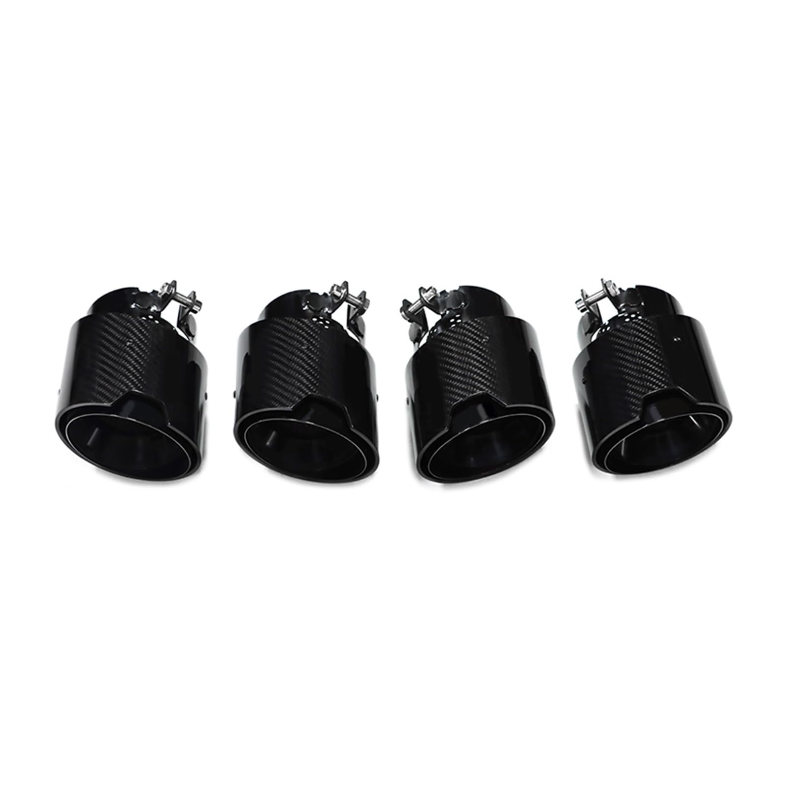 Auspuffspitze Für M2 M3 M4 G80 G82 G83 G87 Auspuffanlage Rohre Schalldämpfer Spitze Düse 4 Teile/los Carbon Fiber Exhaut Tipps Auspuffrohr Spitzen(Carbon Fiber A) von Axexnejv