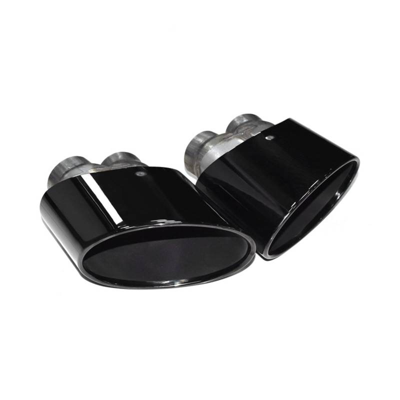Auspuffspitze Für S3 S4 S5 S6 Auspuff Modifikation Upgrade RS3 RS4 RS4 RS5 RS6 RS7 Endrohr Schalldämpfer Endrohr Auspuffrohr Spitzen(Schwarz) von Axexnejv