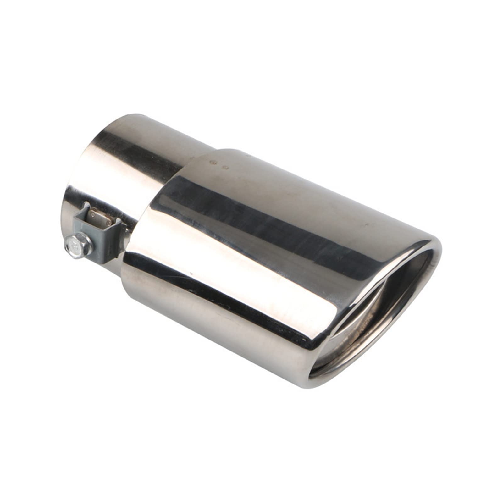 Auspuffspitze Universal Auto Auspuff Schalldämpfer Spitze Runde Edelstahl Auto Schwanz Hinten Runde Auspuffrohr Schwanz Schalldämpfer Auspuffrohr Spitzen(A) von Axexnejv