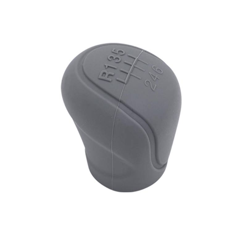 Auto Schaltknauf Auto Silikon Schaltknauf Abdeckung Getriebe Shift rutschfeste Griff Griff Schutz Abdeckungen Manuelle 6-Geschwindigkeit Schaltknauf Automatik(Gray) von Axexnejv
