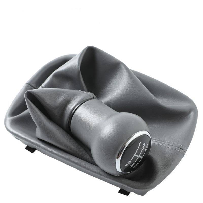 Auto Schaltknauf Für A6 C5 A4 B5 A8 D2 1998 1999 2000 2001 5/6 Geschwindigkeit Schaltknauf Shifter Gearstick Hebel Gamasche Boot Abdeckung Schaltknauf Automatik(5 Speed Gray) von Axexnejv