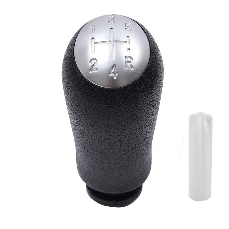Auto Schaltknauf Für Modus/Für Grand Für Modus (Depuis 2004) Schaltknauf 5 Geschwindigkeit Schaltknauf Hebel Shifter Handball Schaltknauf Automatik(Silver no Font) von Axexnejv