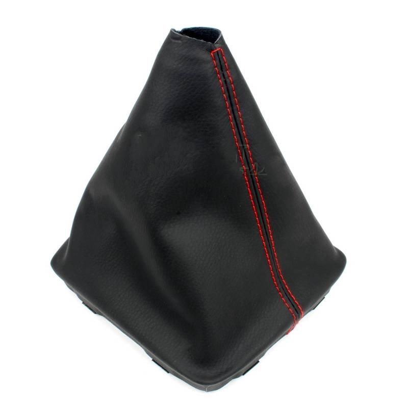 Auto Schaltknauf Für SEAT Für Leon III 3 MK3 5F 2012-2017 Auto-Styling 5/6-Gang-Schalthebel-Schaltknauf mit PU-Ledermanschette Schaltknauf Automatik(Red Line Boot) von Axexnejv