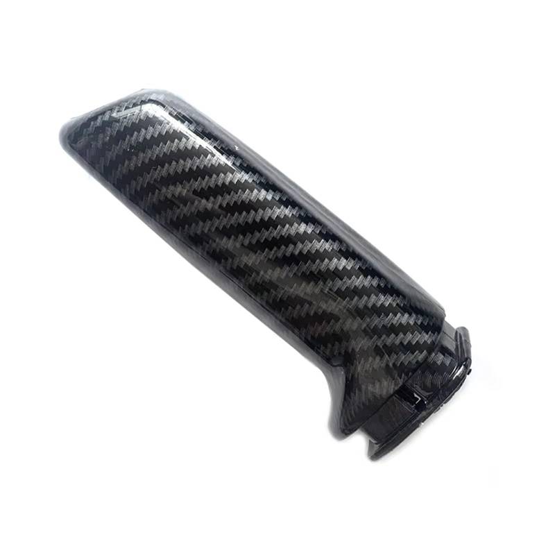 Auto Schaltknauf Für Universal E46 E90 E92 E60 E61 F20 F30 F22 Serie Auto Carbon Faser Farbe Handbremse Brems Griff Abdeckung Schaltknauf Automatik(6 Speed) von Axexnejv