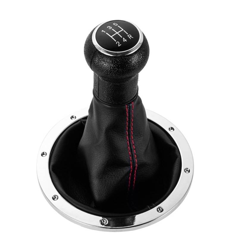 Auto Schaltknauf Für VW Für GOL Für Pointer Für Saveiro Für Parati Schaltgetriebe 5-Gang-Schaltknauf Schalthebelmanschette Schaltknauf Automatik(B Style 5 Speed) von Axexnejv