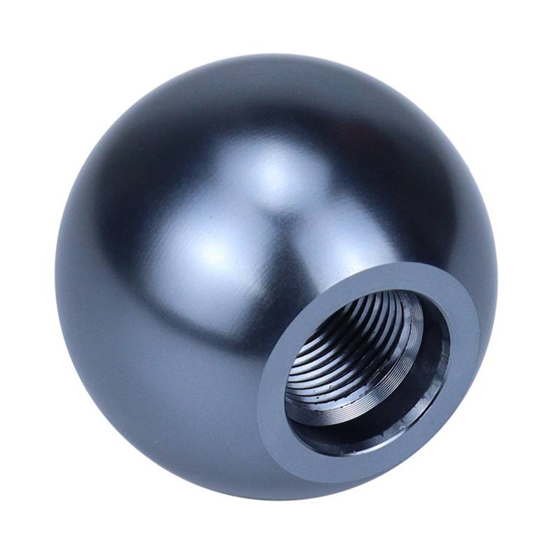 Auto Schaltknauf Universal Auto Aluminium Schaltknauf Auto Stick Manuelle Automatische Übertragung Gearstick Griff Schalthebel Schaltknauf Automatik(Gray) von Axexnejv