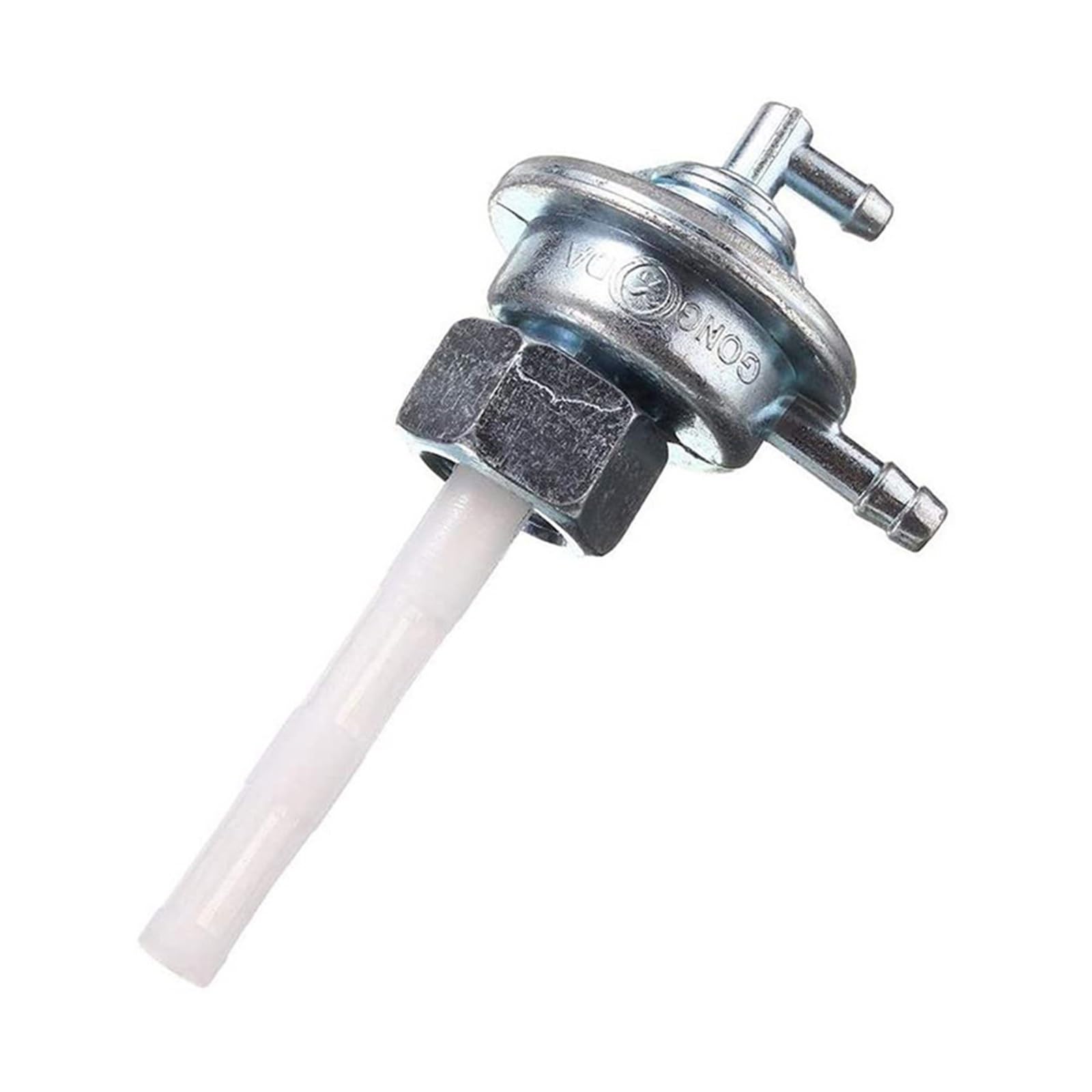 Benzinhahn Schalter Für GY6 50 125 150cc ATV Motorrad Gas Benzinhahn Hahn Ventil Schalter Pumpe Hahn Gewinde Zubehör Motorrad Kraftstoffpumpe(2-Way) von Axexnejv