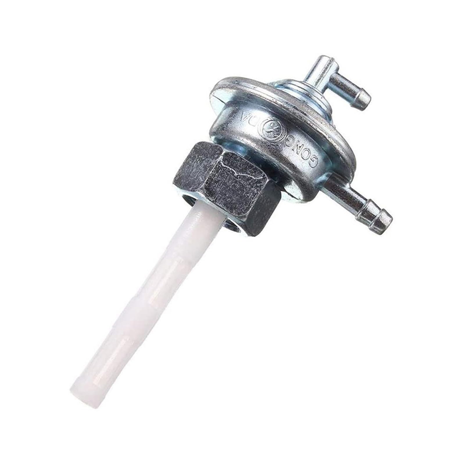 Benzinhahn Schalter Für GY6 50 125 150cc Roller Moped ATV Motorrad Gas Benzinhahn Hahn Ventil Schalter Pumpe Hahn Gewinde Zubehör Motorrad Kraftstoffpumpe(2-Way) von Axexnejv