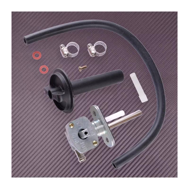 Benzinhahn Schalter Für Grizzly 350 660 5KM-24500-10-00 Kraftstoff Gas Ventil Petcock Schalter Kit Motorrad Kraftstoffpumpe von Axexnejv