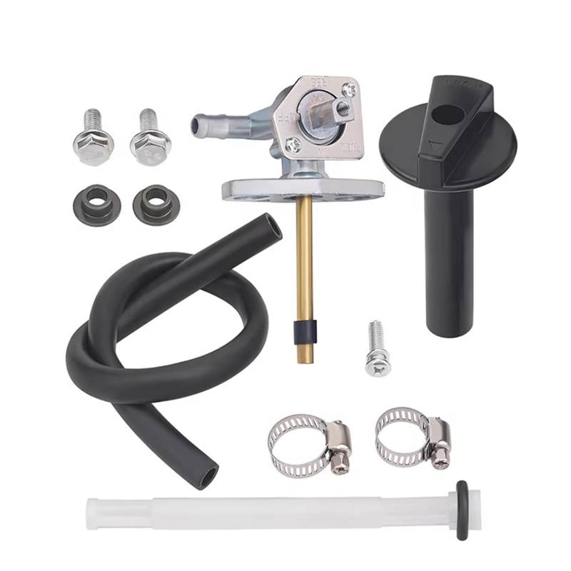 Benzinhahn Schalter Für Rancher 350 400 420 500 Für TRX350FM Für TRX420FA AHL Motorrad Petcock Kraftstoff Ventil 16950-HN7-003 16950-HM8-003 16950-HP5-601 Motorrad Kraftstoffpumpe von Axexnejv