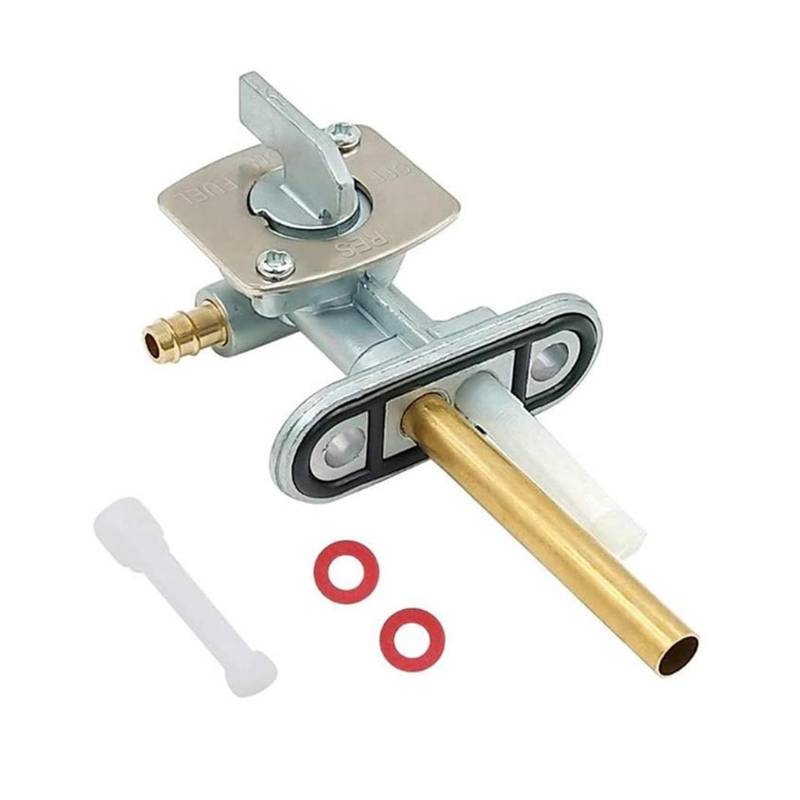 Benzinhahn Schalter Für XT600 Für XT600E WR500 Für TTR225 Für TTR230 Für TTR250 YZ125 YZ250 Für YZ400F Für FZR600R Kraftstoff Gas Tank Schalter Ventil Petcock Motorrad Kraftstoffpumpe von Axexnejv