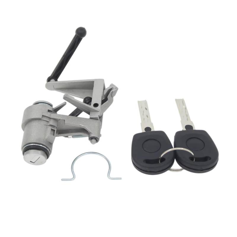Heckklappenverriegelung Für VW Für Golf Für Polo 6Q6827297G Heckklappe Hinten Äußere Schloss Zylinder Gehäuse Mit 2 Schlüssel Heckklappenschloss von Axexnejv