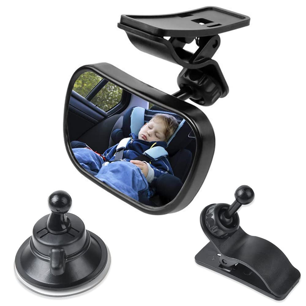 Qiwenr Babyspiegel Im Auto RüCkspiegel Baby,Kindersitz Sicherheitsspiegel Spiegel Auto Baby,Autospiegel Baby Baby RüCksitzspiegel,Autospiegel FüR Babys RüCksitzspiegel FüR Babys von Qiwenr