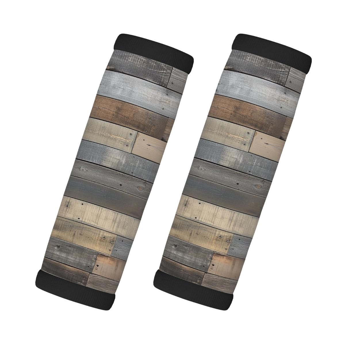 Neopren-Gepäckgriffwickel, Holzgrau, Koffergriff-Handschuhe, Gepäckmarkierer zur einfachen Identifizierung, 2 Stück Neopren-Gepäckgriffwickel, Holzgrau, Koffergriff-Handschuhe, Gepäckmarkierer zur einfachen Identifizierung, 2 Stück von Axurera