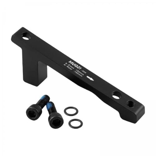 Aymzbd 2X Fahrradscheibenbremsadapter mit Schrauben Und Waschmaschinen Vorne 180 Mm Heck 180 Mm für Rennrad von Aymzbd