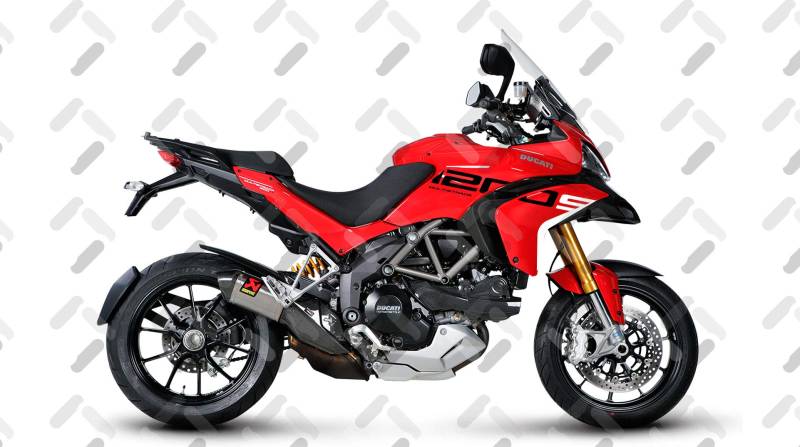 Aufkleber-Set Ducati Multistrada 1200 S 2010-2014 Grand Tour Style FS-MULTI-1200S-GT (Rot) von Az Graphishop