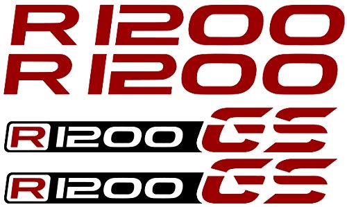 Aufkleber-Set Decal Aufkleber R 1200 GS GP-049 (Rot) von AZ Graphishop