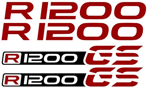 AZ Graphishop Aufkleber-Set R 1200 GS GP-049 (Rot) von AZ Graphishop