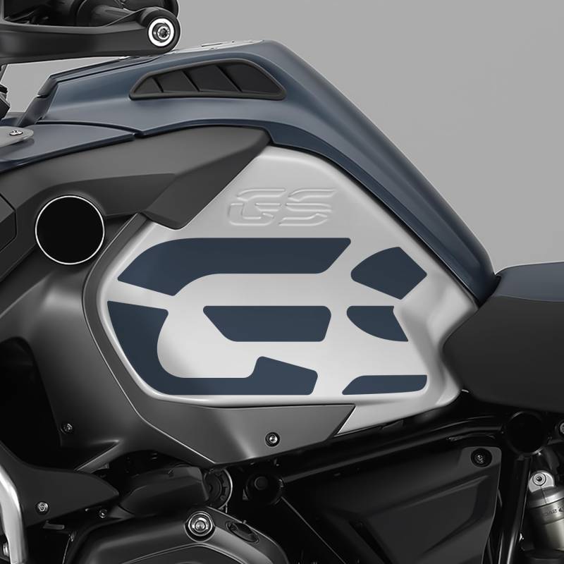 KIT X2 Stickers Side GS to Moto R 1200 GS ADV 2014-2018 ST-GS-R1200ADV (Blue Ocean) von Az Graphishop